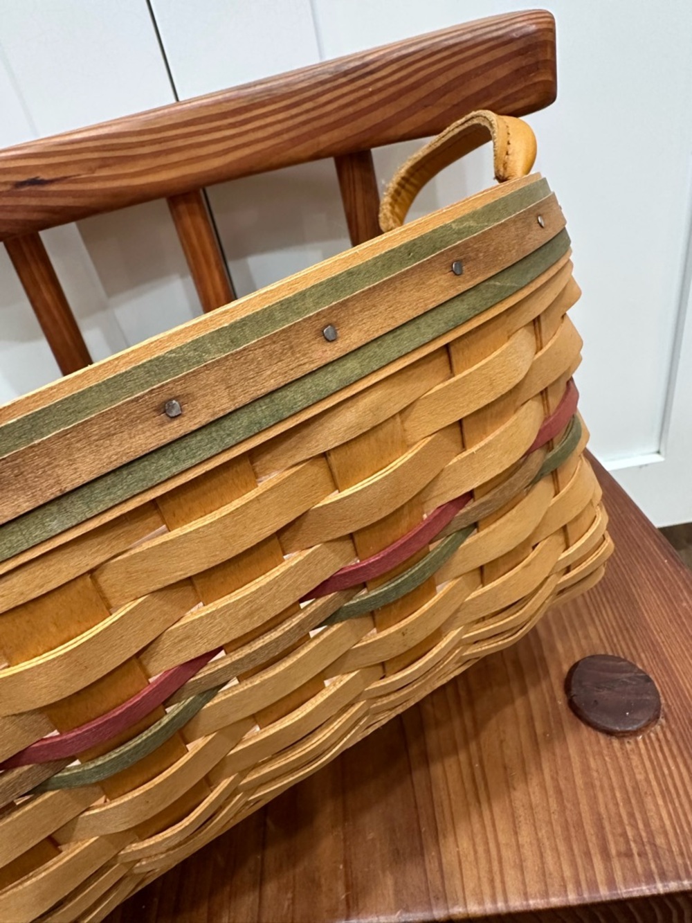 Vintage 2001 Longaberger Baskets
Daily Blessings Basket - Picture 6 of 10